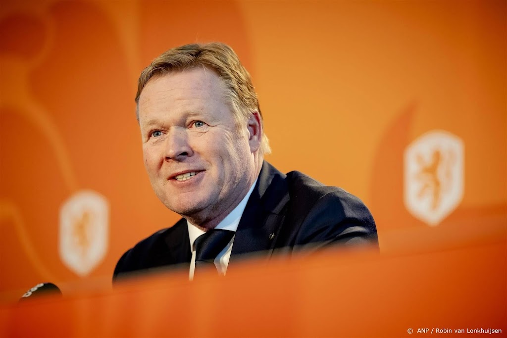 Bondscoach Koeman laat Oranje weer met vier verdedigers spelen