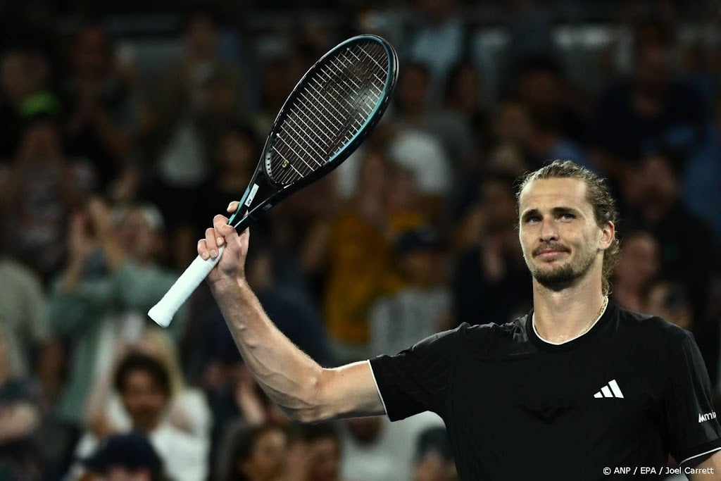 Zverev en De Minaur door naar laatste zestien Australian Open 