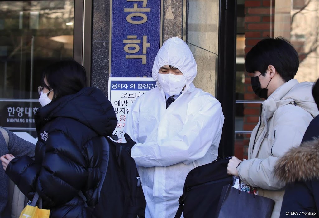 Aantal doden in Zuid-Korea door nieuw coronavirus verdubbeld