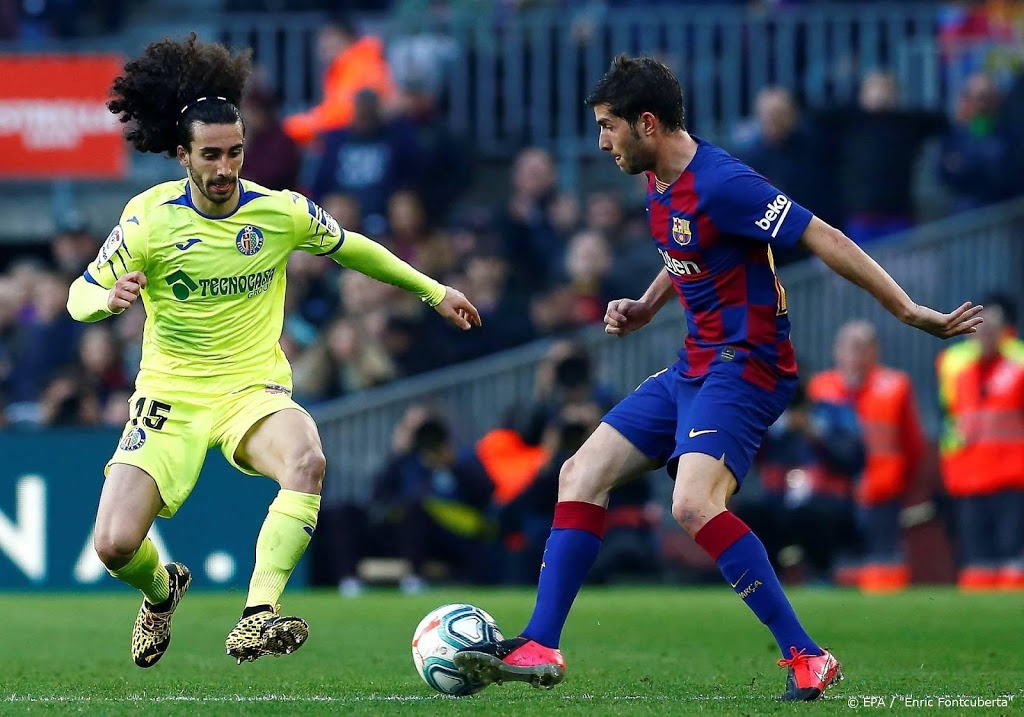 Barcelona zonder Sergi Roberto naar Napels
