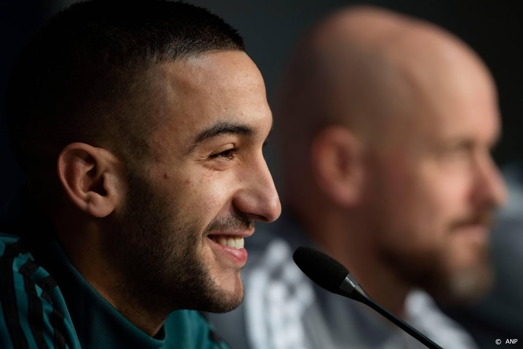Trainer Ten Hag verwacht Ziyech snel terug bij Ajax