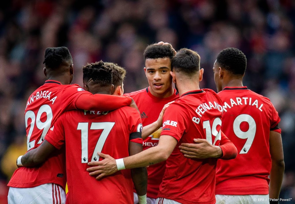 Manchester United wint en klimt naar vijfde plaats