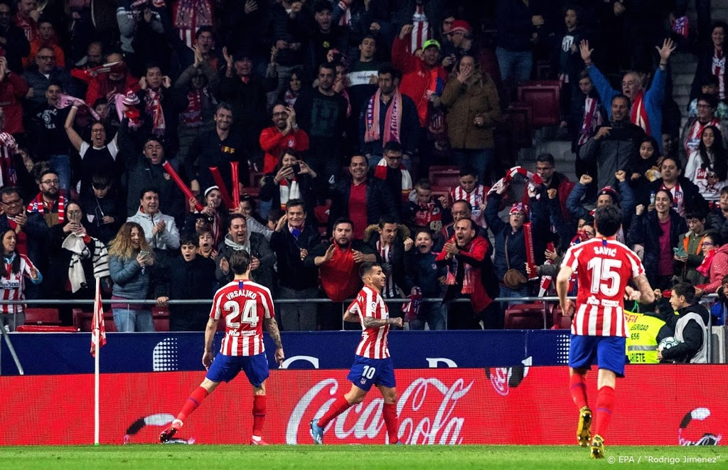 Atlético Madrid staat vierde na winst op Villarreal