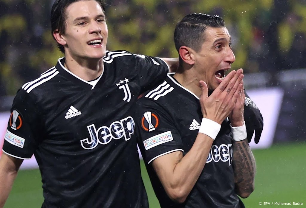 Juventus door drie treffers Di María naar volgende ronde