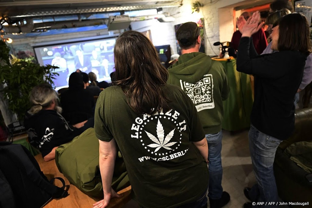Bondsdag stemt voor legalisering cannabis