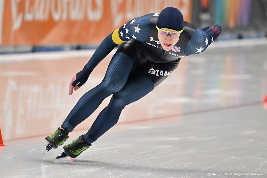 Stolz slechts vijfde op 500 meter in Polen, Kazach Koshkin wint