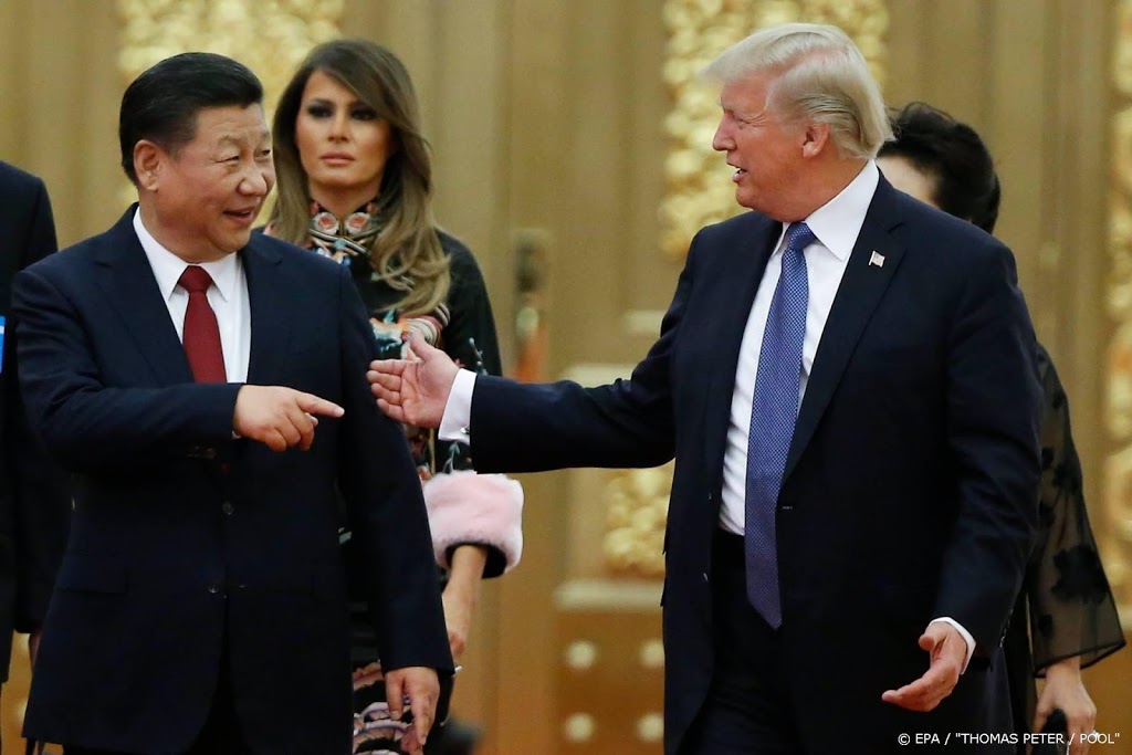 Trump zegt 'een beetje boos te zijn' op China