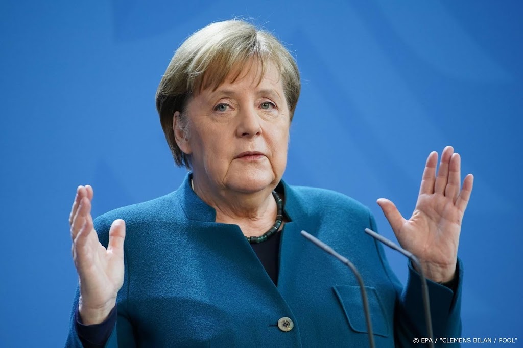 Eerste coronatest Angela Merkel negatief