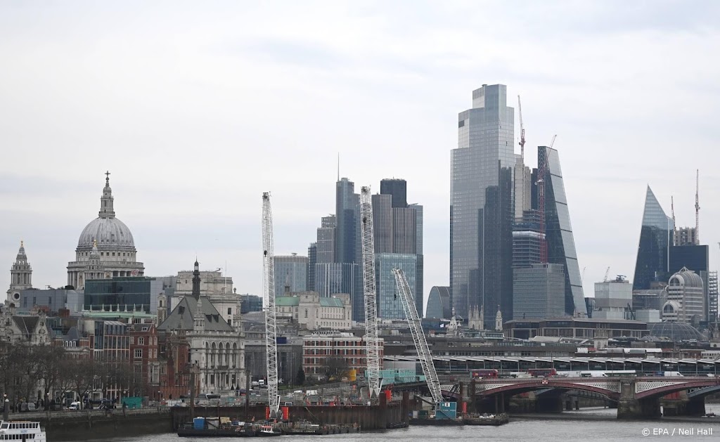 Groei Britse economie flink lager door Oekraïne en inflatie