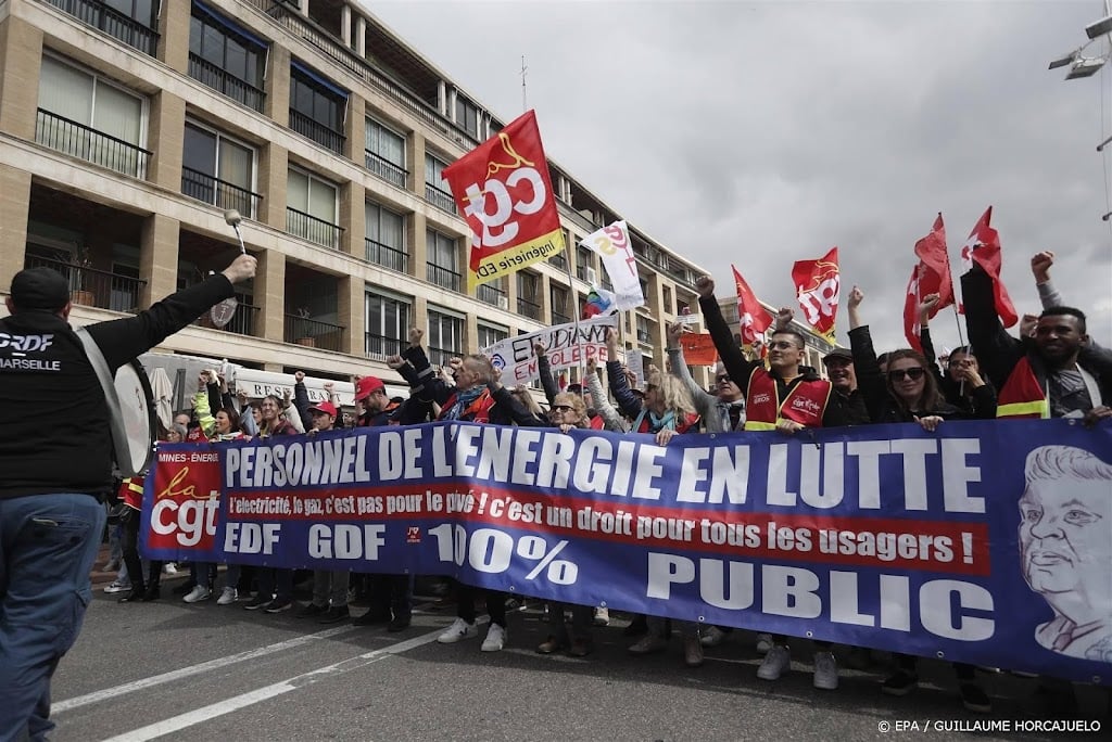 Frankrijk opnieuw ontregeld door pensioenprotesten