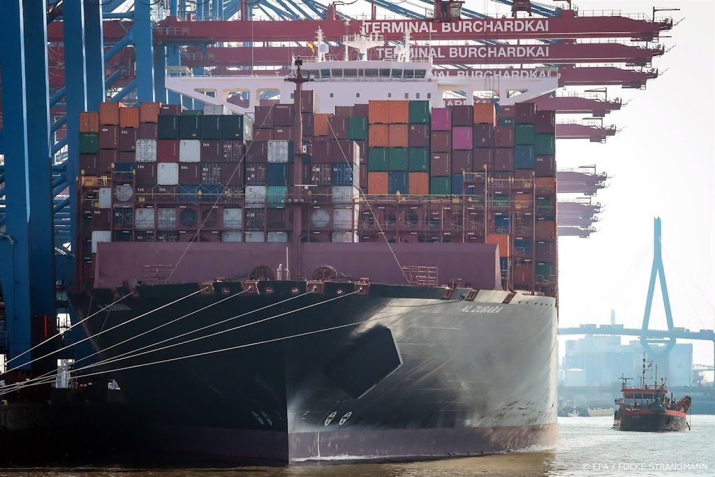 Vakbond: grote schepen niet naar Hamburg door staking