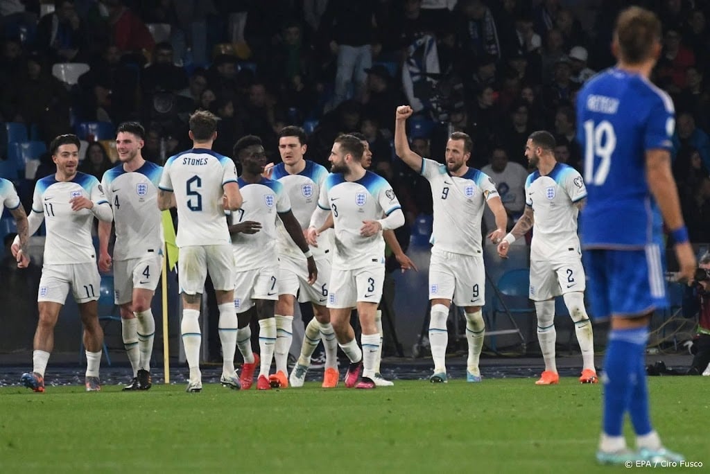 Engelse voetballers beginnen EK-kwalificatie met zege op Italië