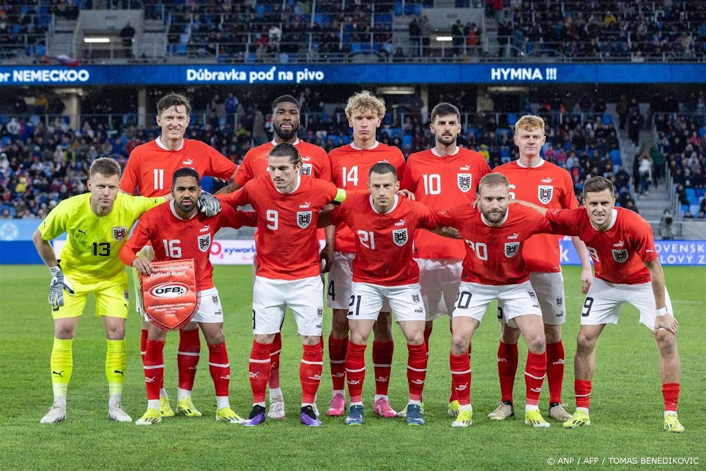 Oranje-opponent Oostenrijk in oefenwedstrijd langs Slowakije