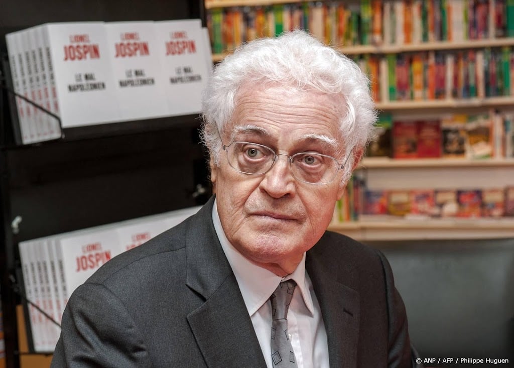 Franse oud-premier Lionel Jospin overleden