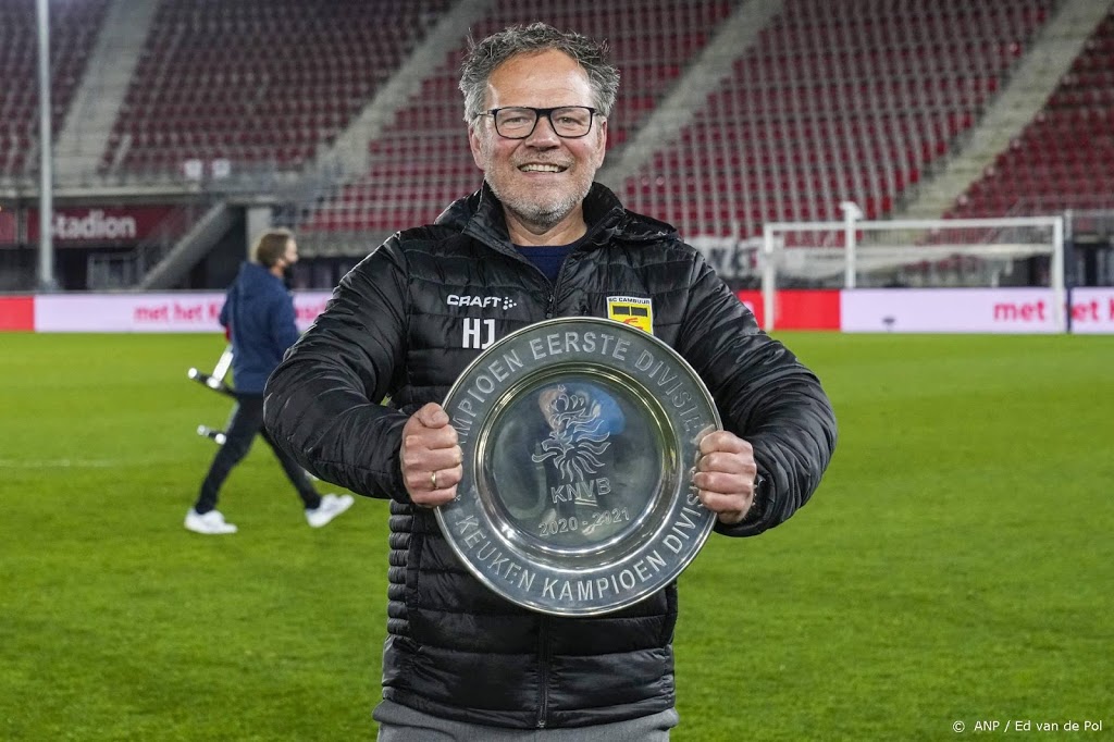 Cambuur-coach De Jong: kampioen worden went nooit