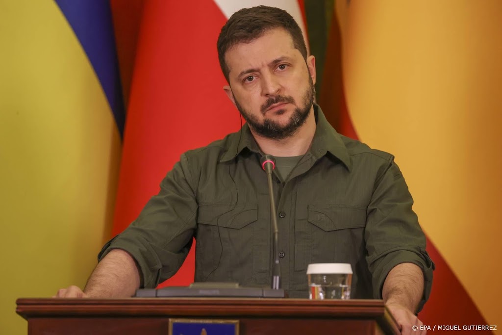 Oekraïense president Zelenski overlegt met Boris Johnson