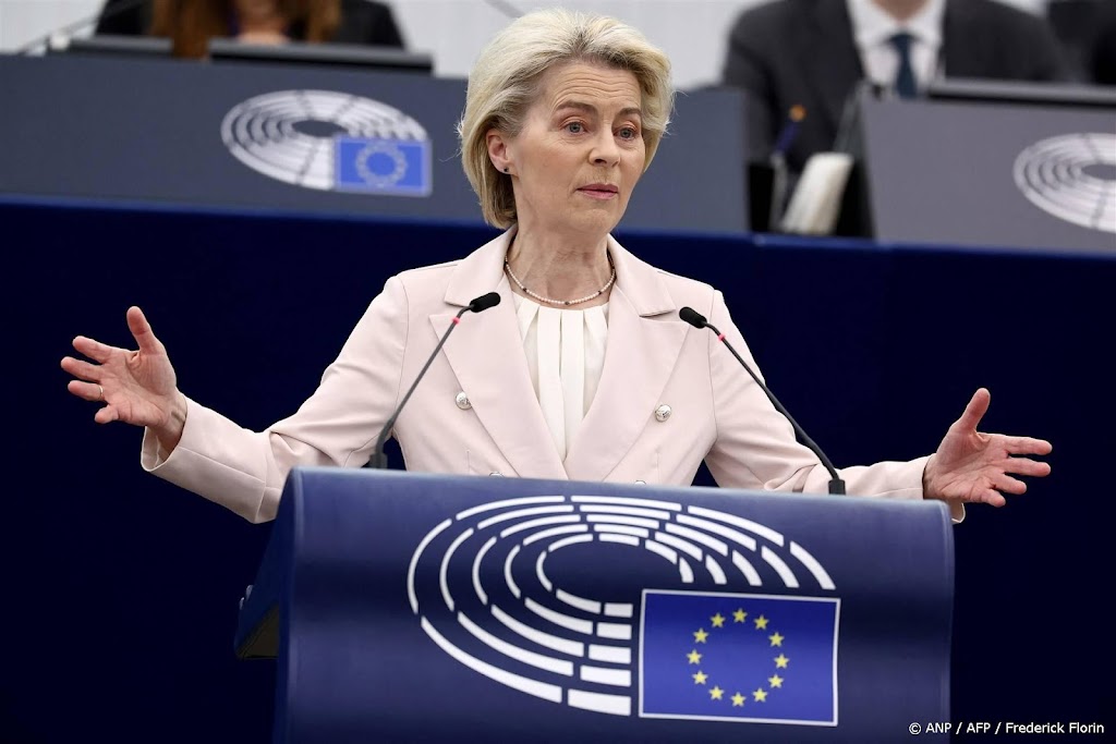 Von der Leyen verwacht lagere gasprijzen in Europa 