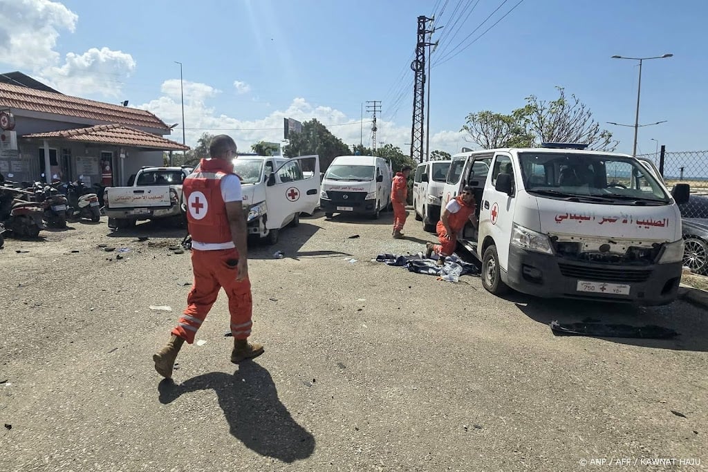 Rode Kruis-vrijwilligers aangevallen in Zuid-Libanon