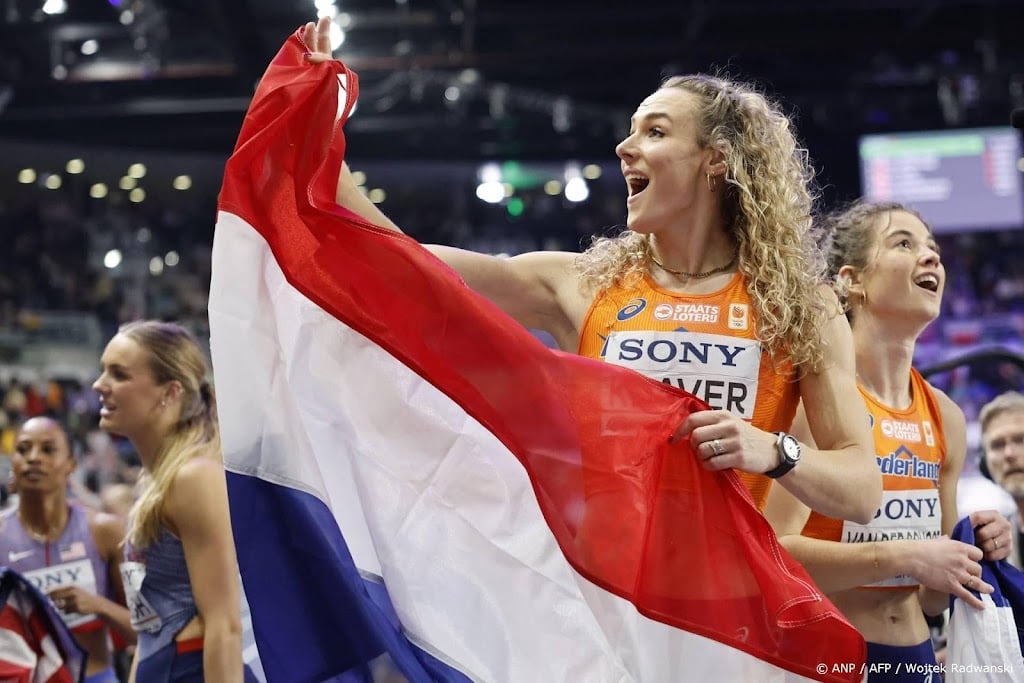 Klaver loopt 400 meter op FBK Games in Hengelo