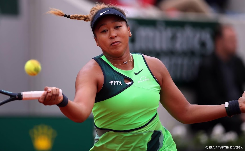 Osaka opnieuw snel uitgeschakeld op Roland Garros