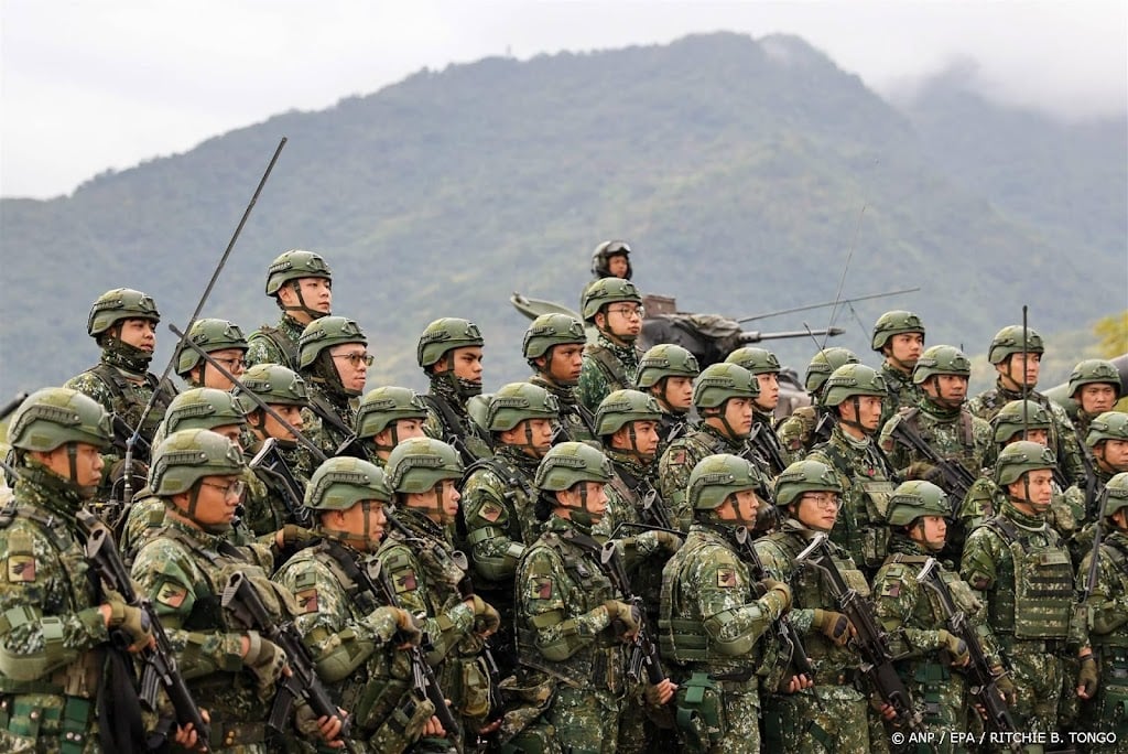 Troepen Taiwan paraat om militaire 'vergeldingsoefeningen' China