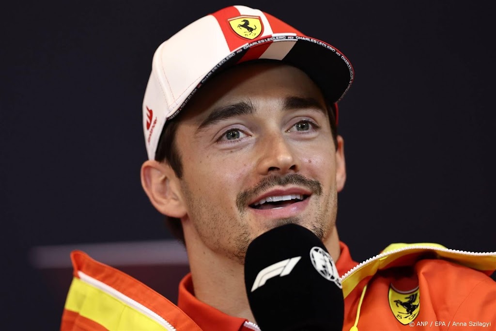 F1-coureur Leclerc gaat voor winst in 'eigen' GP van Monaco