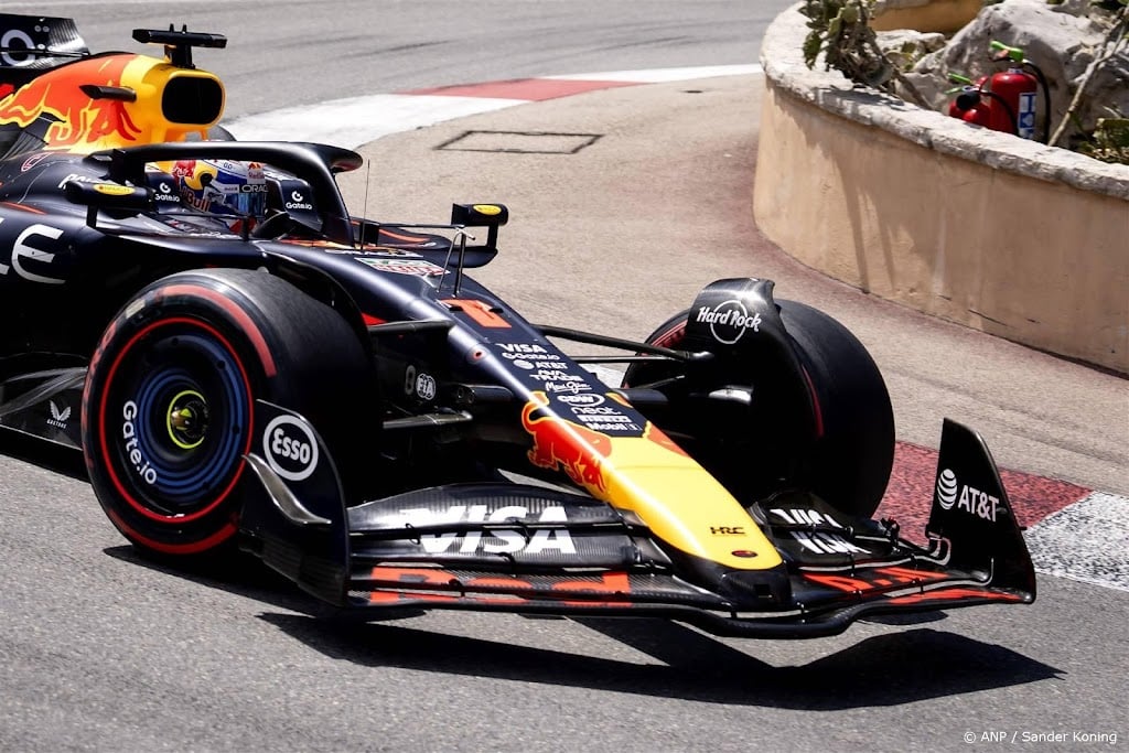 Verstappen rijdt tiende tijd op tweede vrije training in Monaco 