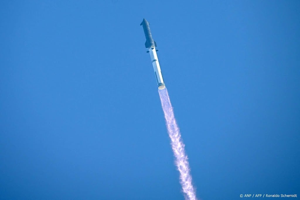 Raket Starship van SpaceX succesvol gelanceerd