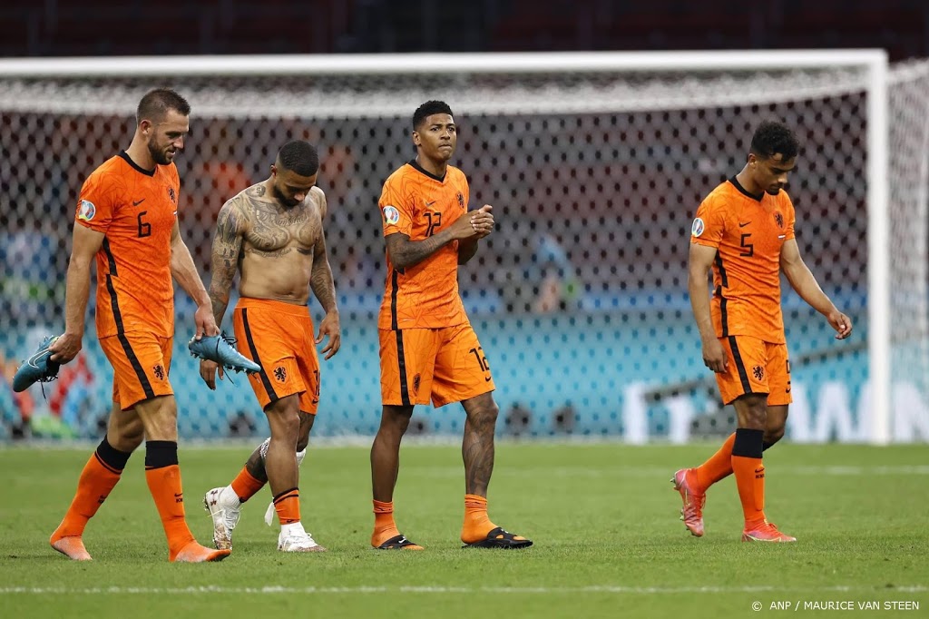 Nederlands elftal in achtste finale EK tegen Tsjechië