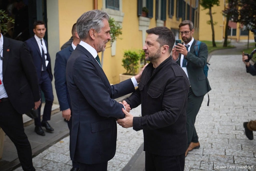President Zelensky langs bij premier Schoof op Catshuis