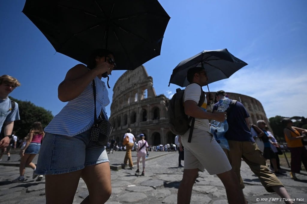 Code rood in vijftien Italiaanse steden om hoge temperaturen