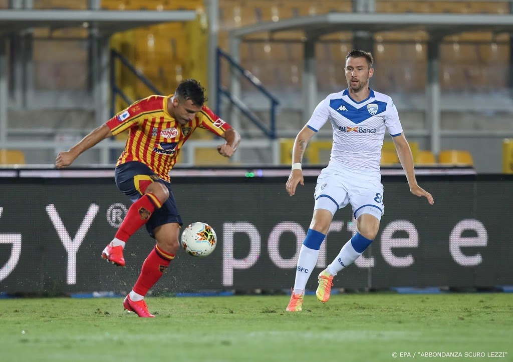 Lecce houdt door zege kleine kans op langer verblijf in Serie A