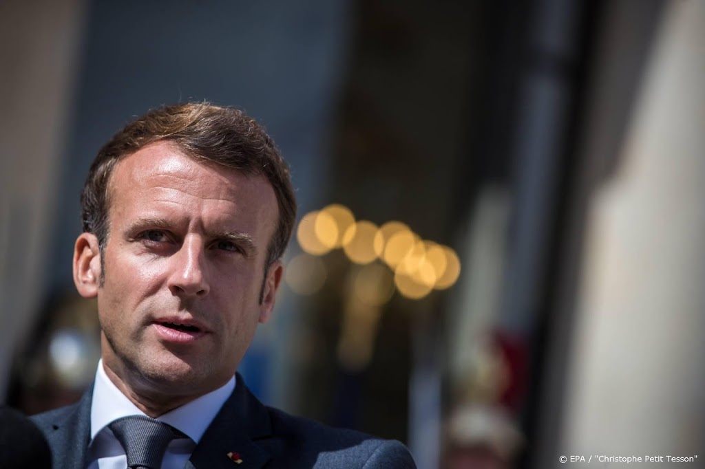 Macron wil EU-sancties na 'provocaties' op Middellandse Zee