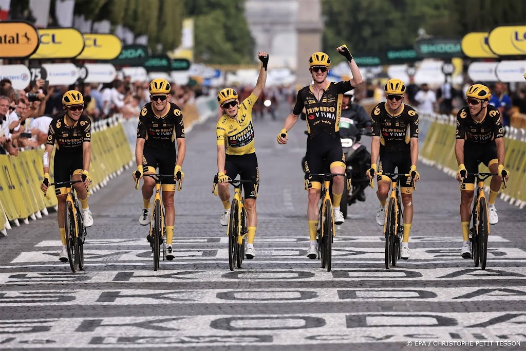 Jumbo-Visma grootverdiener in Tour de France
