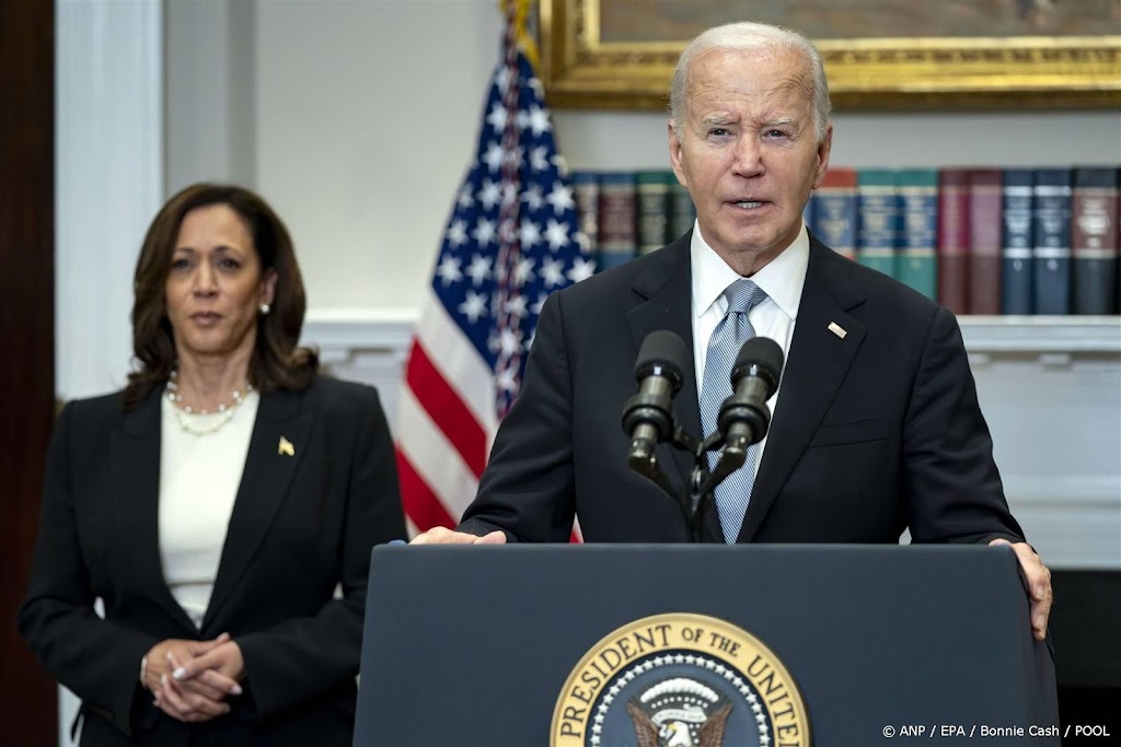 Ik ga campagne voeren voor Harris, zegt Biden 