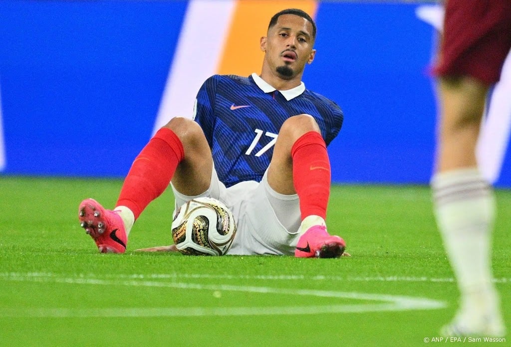 Arsenal langere tijd zonder geblesseerde verdediger Saliba