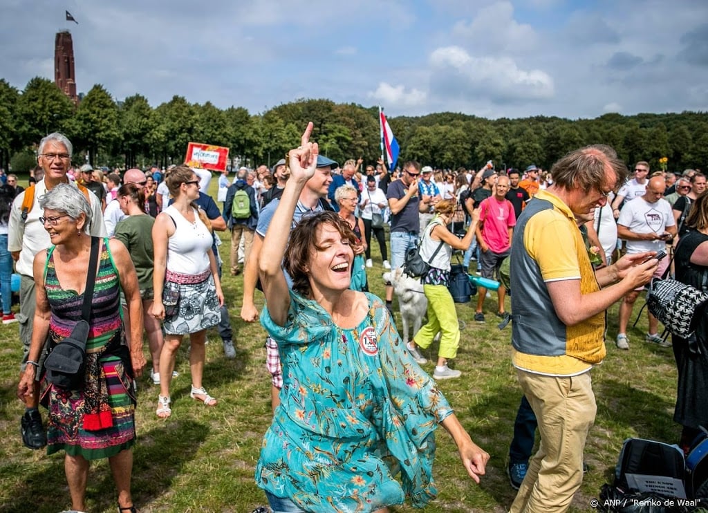 Opnieuw demonstratie op Malieveld tegen coronamaatregelen