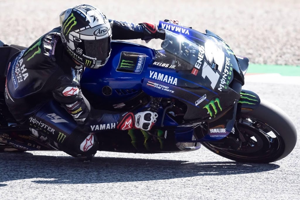 Race in MotoGP onderbroken na crash Spanjaard Vinales