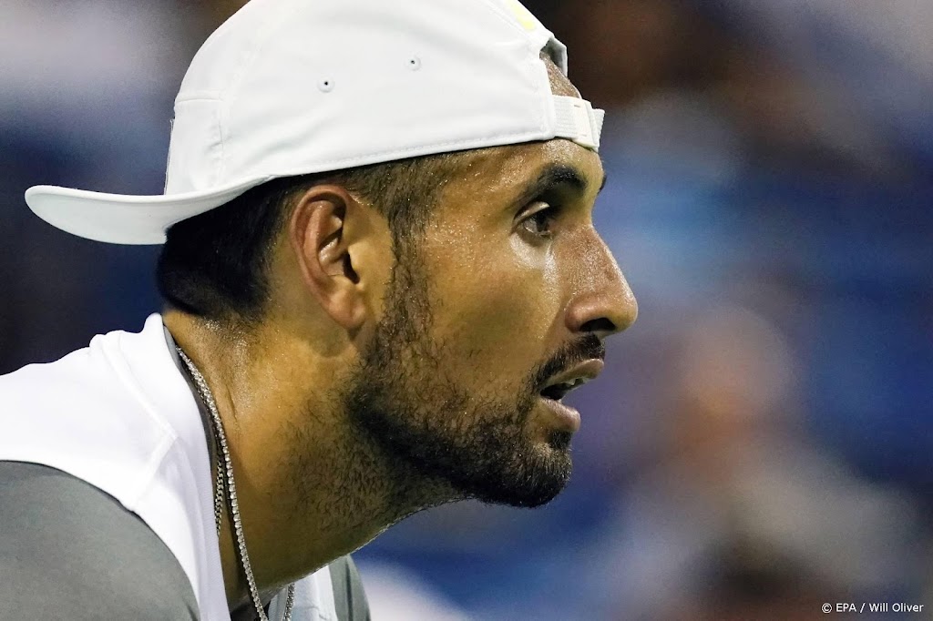 Tennisser Kyrgios in oktober voor de rechter wegens mishandeling