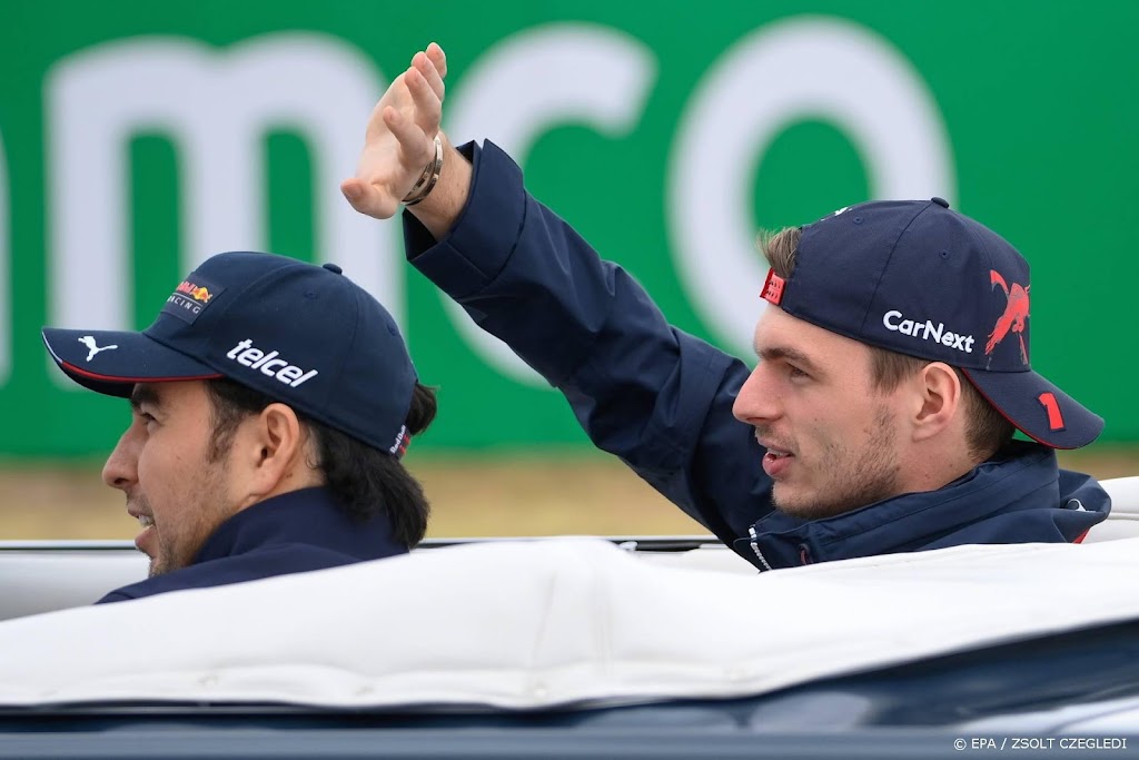 Red Bull-coureur Pérez gelooft nog in wereldtitel Formule 1 