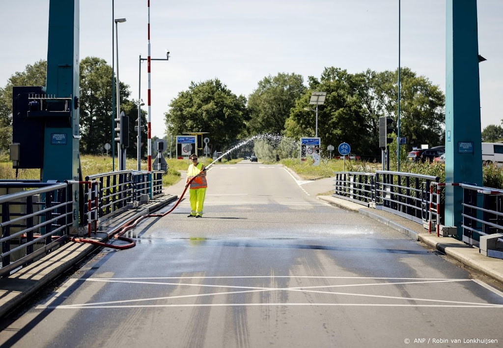 Rijkswaterstaat: vanaf woensdag hitteprotocol in delen van land