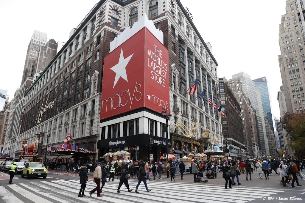 Resultaten Amerikaanse warenhuisketen Macy's minder goed