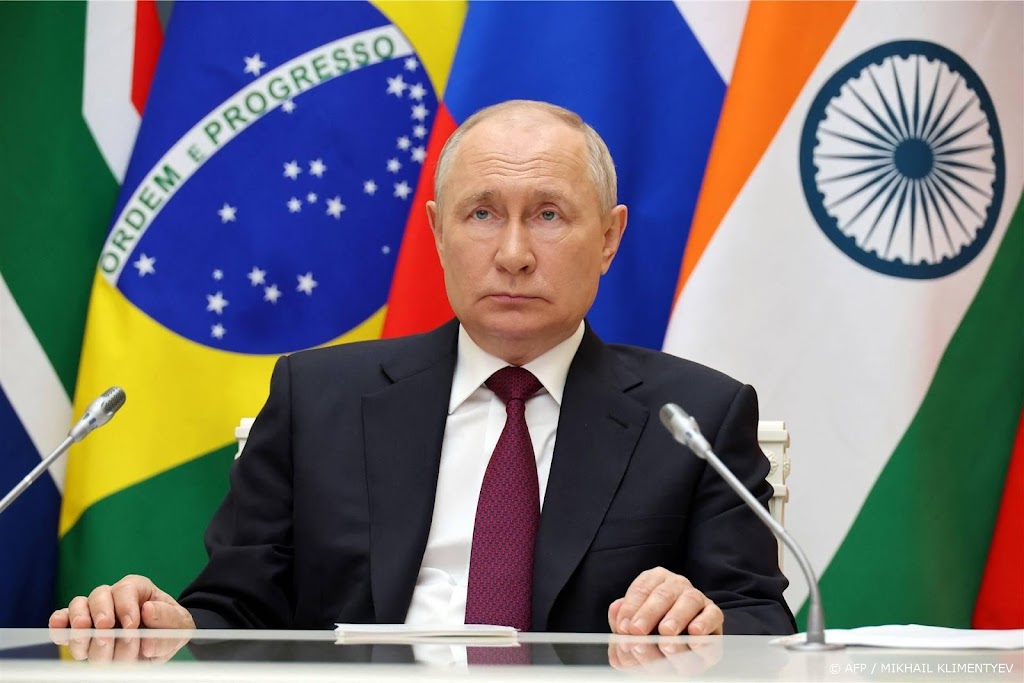 Poetin verdedigt oorlog tegen Oekraïne op BRICS-top