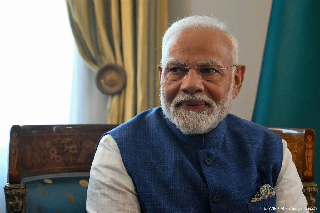 Indiase premier Modi bezoekt president Zelensky in Kyiv