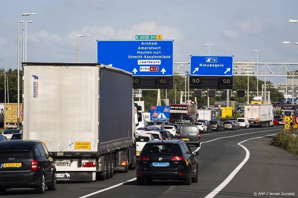 Verkeersdrukte rond Nieuwegein vrijdagavond weer voorbij