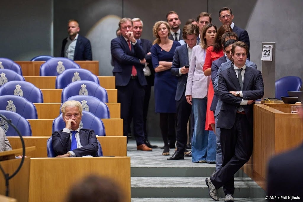 Woensdag debat over vertrek NSC uit kabinet