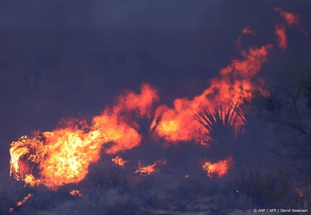 Ziekenhuis Nevada ontruimd om grote natuurbrand
