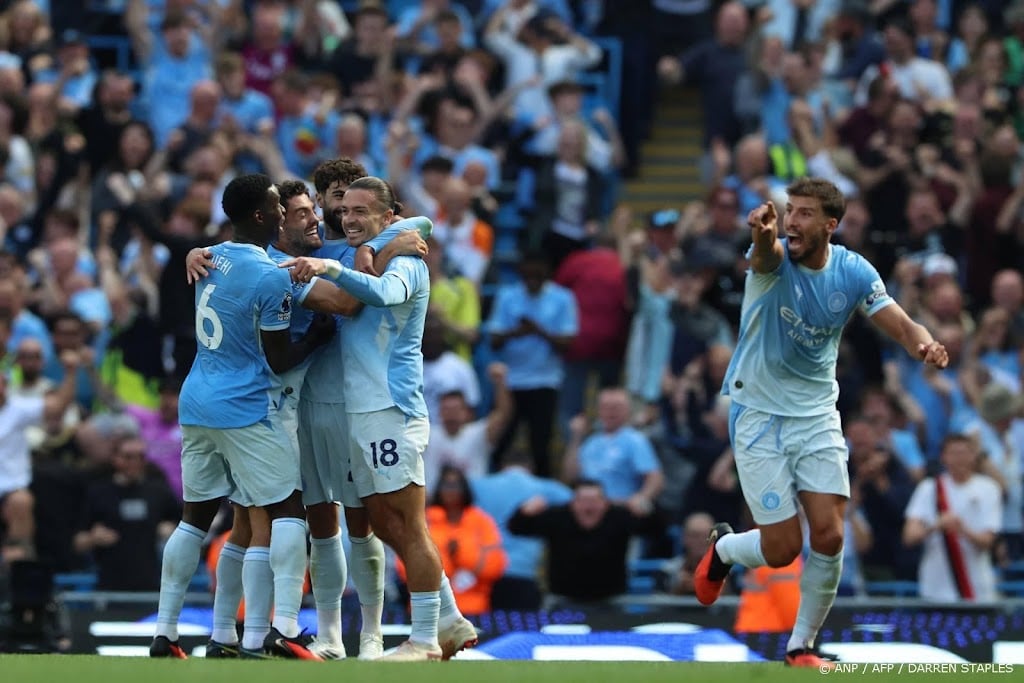 Manchester City boekt moeizame thuiszege op Bournemouth