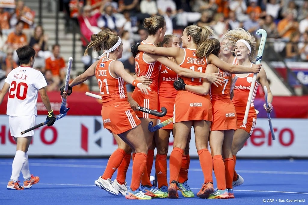 Hockeysters winnen op WK ook ruim van China van bondscoach Annan