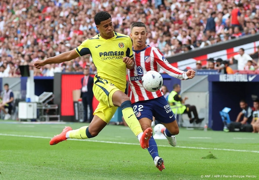 Atlético Madrid blijft tegen Villarreal steken op gelijkspel
